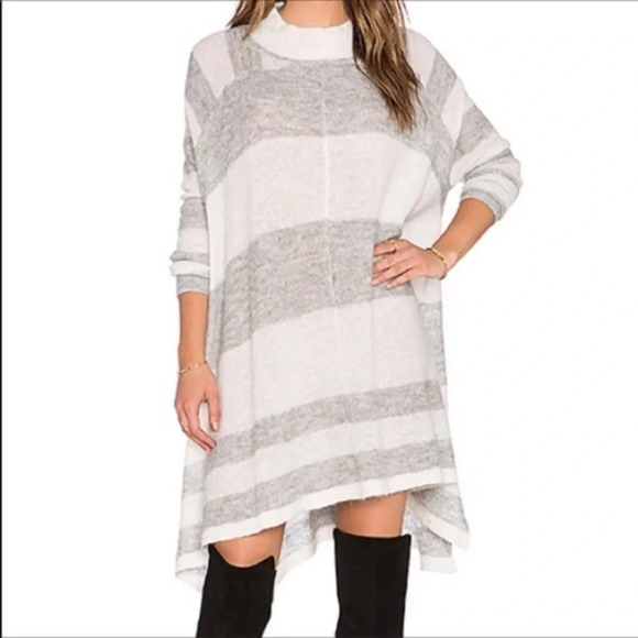 Free People lafayette alpaca blend stripe sweater 26028 - Picture 1 of 13